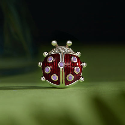 Luminous Glow Ladybug Charm