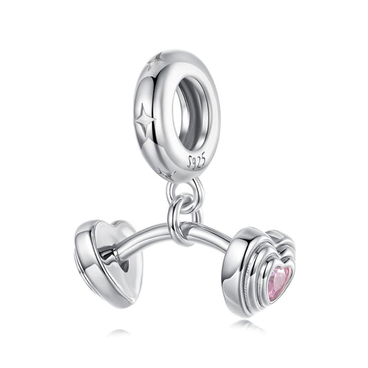 Barbell Pendant Charm