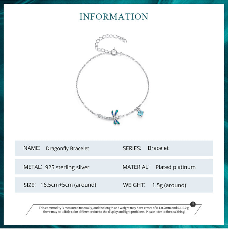 Dragonfly Charm Bracelet