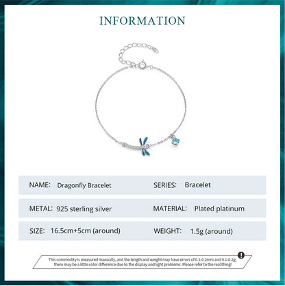 Dragonfly Charm Bracelet
