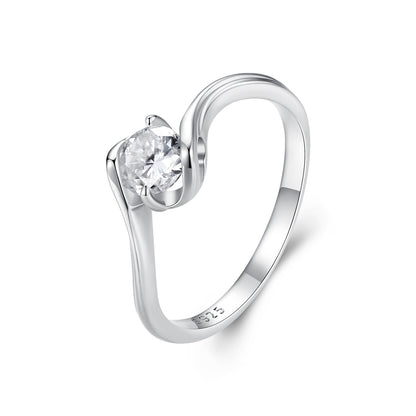 0.5 Carat Moissanite Ring