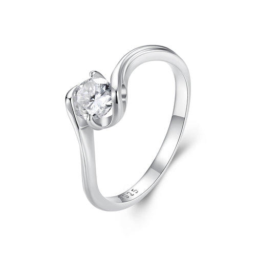 0.5 Carat Moissanite Ring
