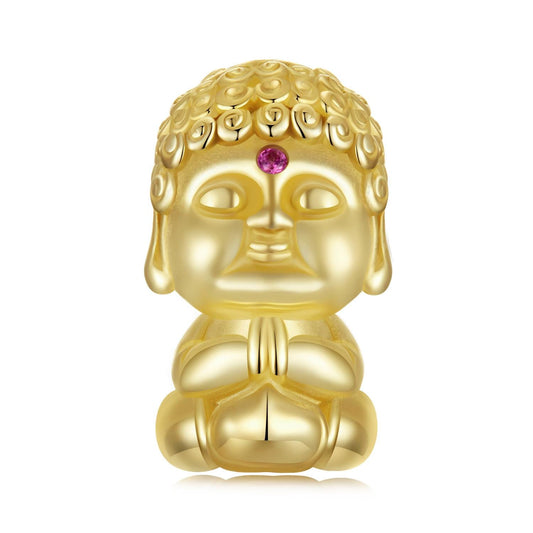 Golden Buddha Charm