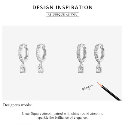 Zircon Love Earrings