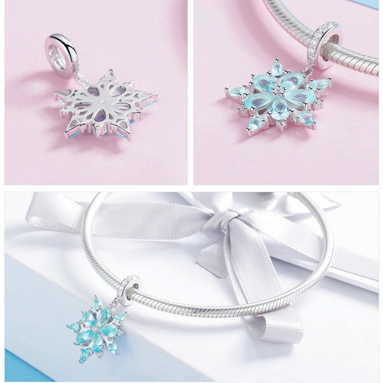 Christmas Theme Snowflake Charm
