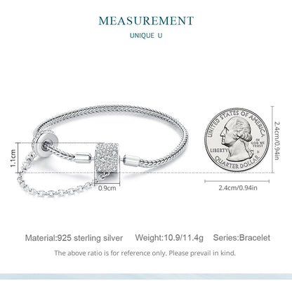 Classic Sparkling Zircon Bracelet