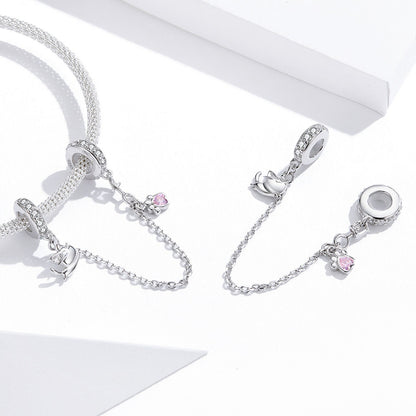 Cat and Claw Safety Chain Charm