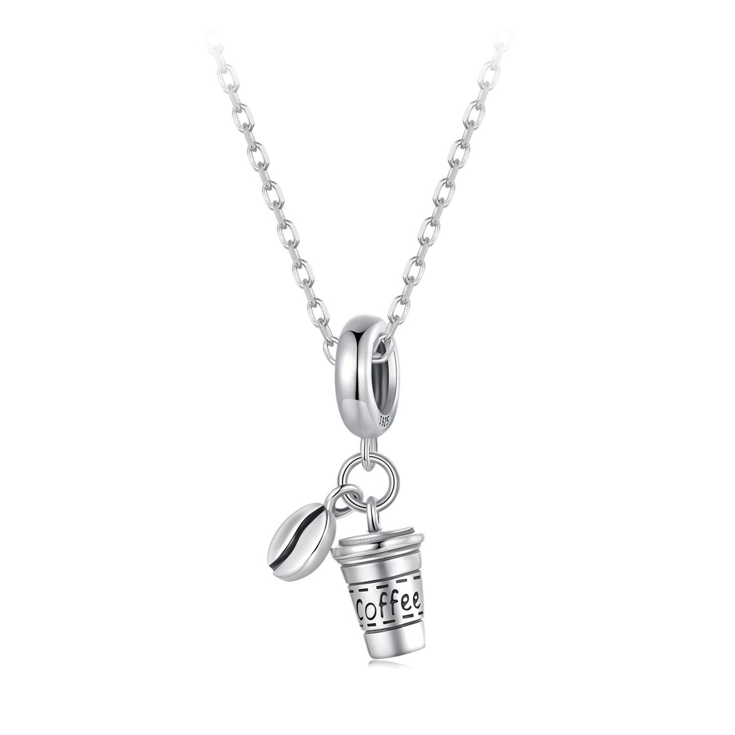 Coffee Cup Pendant Charm