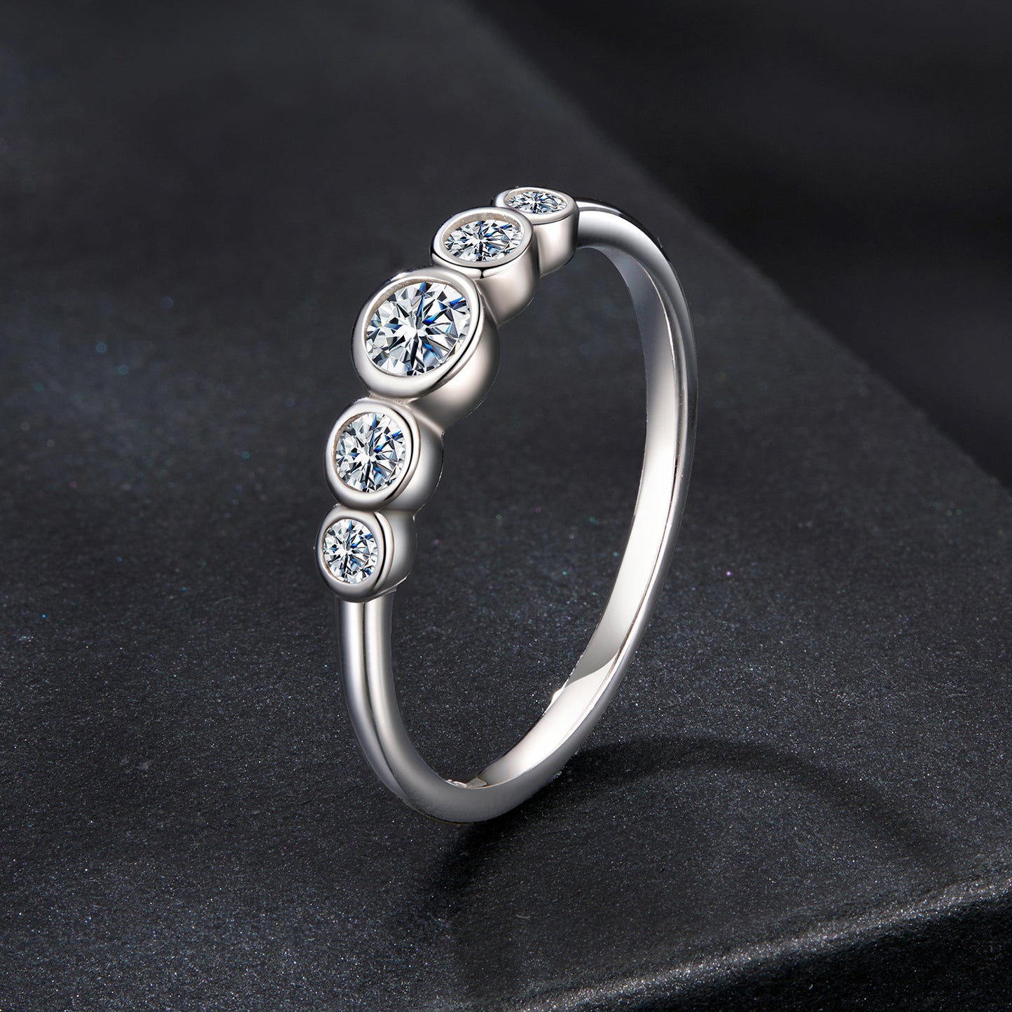 Classic Moissanite Ring