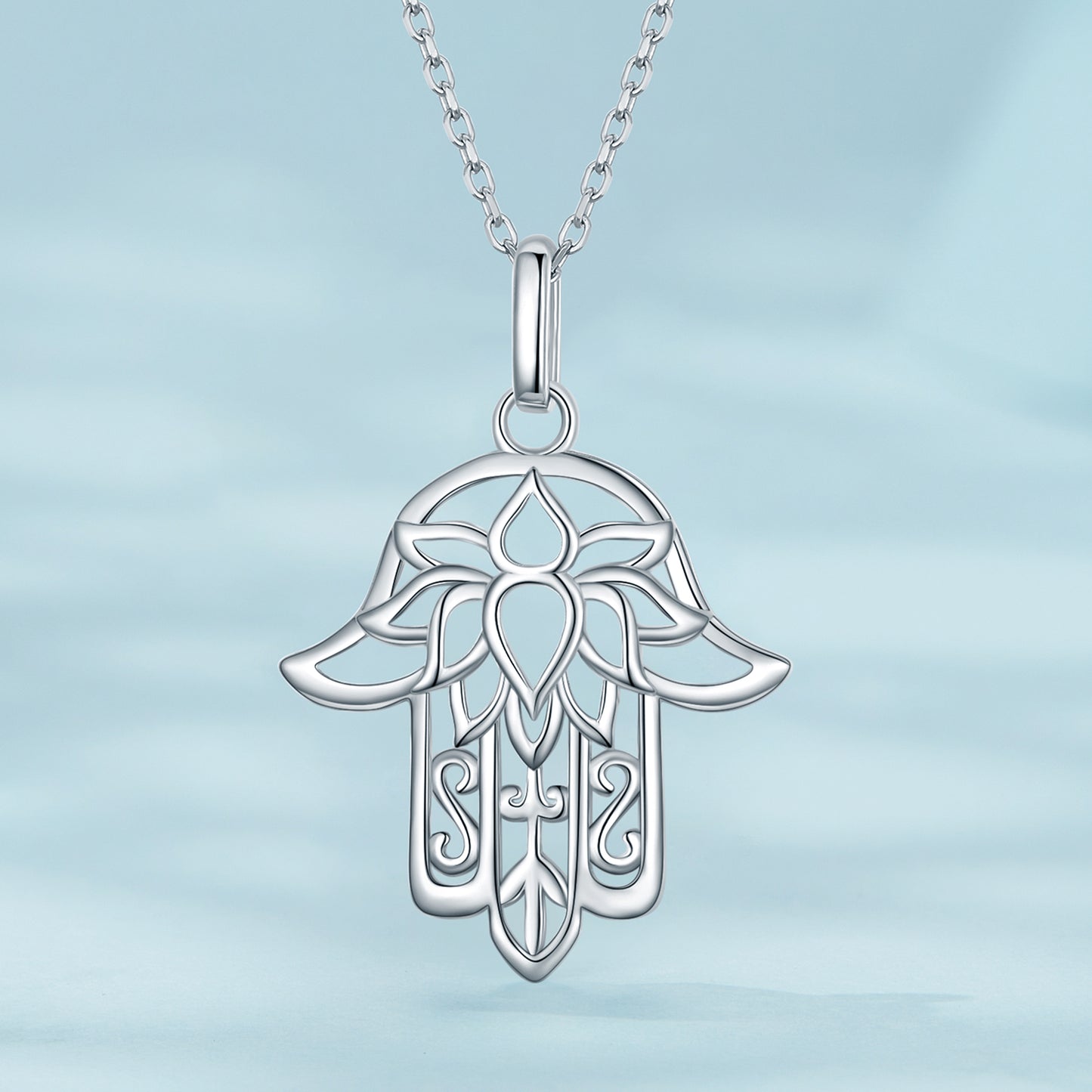 Hamsa Hand Charm Necklace