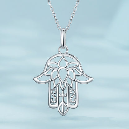 Hamsa Hand Charm Necklace