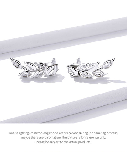 Gleaming Wheat Hoop Earrings