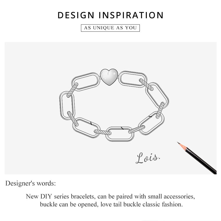 Paperclip Romance Bracelet