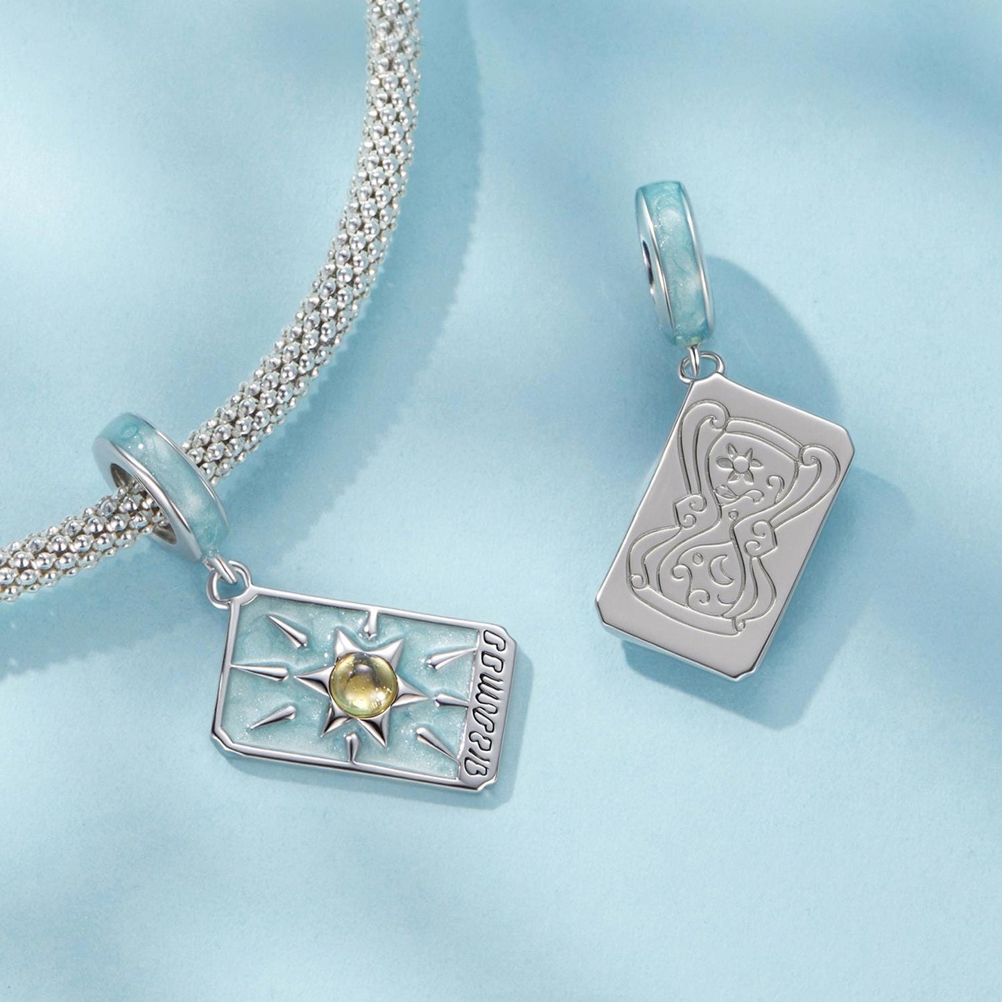 Hermit Tarot Pendant Charm