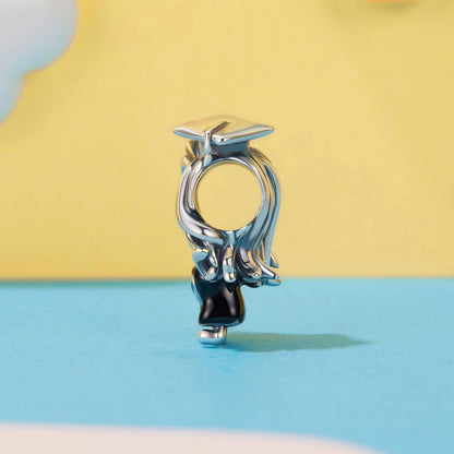 Girl Graduation Charm