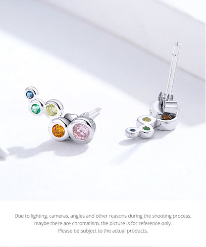 Elegant Sparkle Stud Earrings