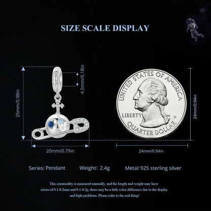 Parallel Planet Pendant Charm