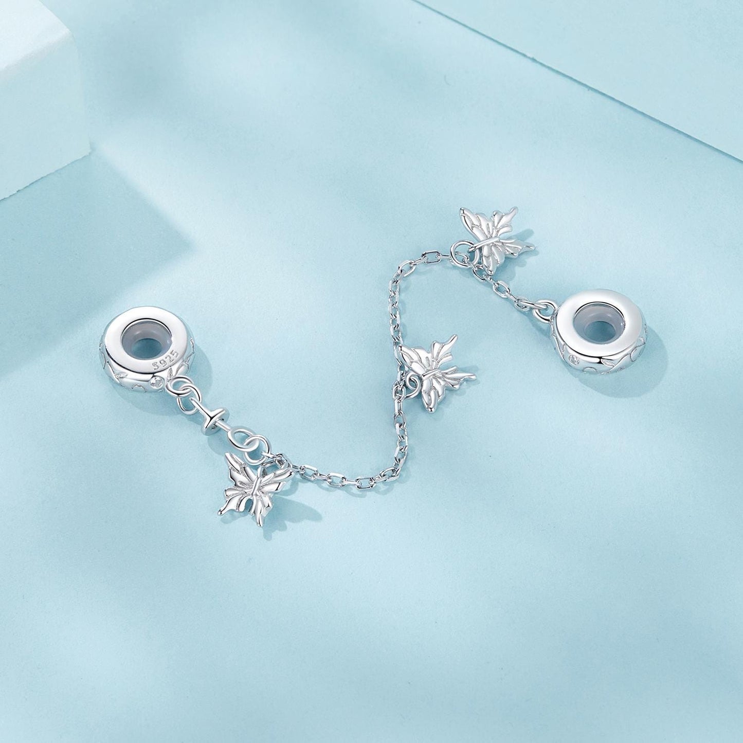 Butterfly Safety Chain Charm