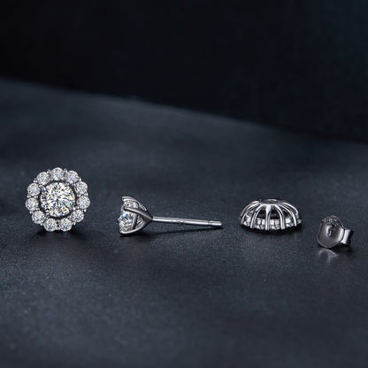 0.5ct Moissanite Studs