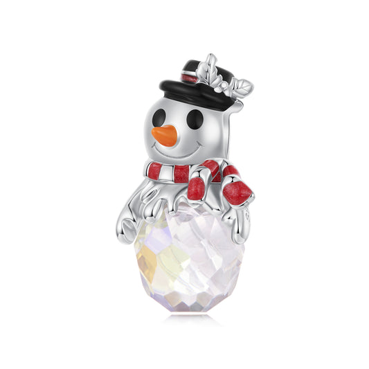 Christmas Snowman Beads Charm