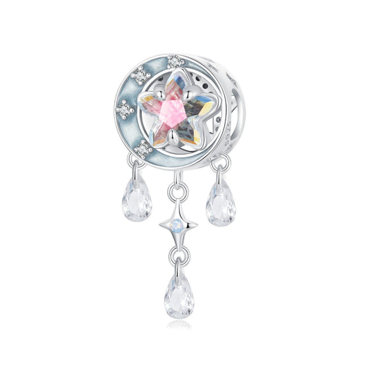 Starry Moon Dreamcatcher Charm