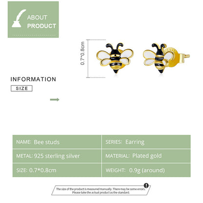 Bee Stud Earrings