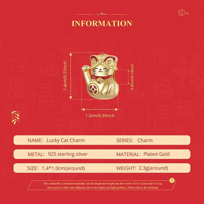 Lucky Cat Charm