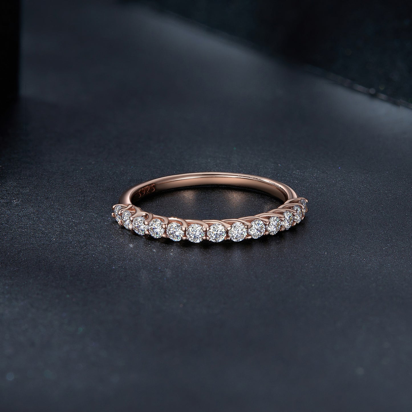 Solo Moissanite Ring