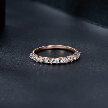 Solo Moissanite Ring