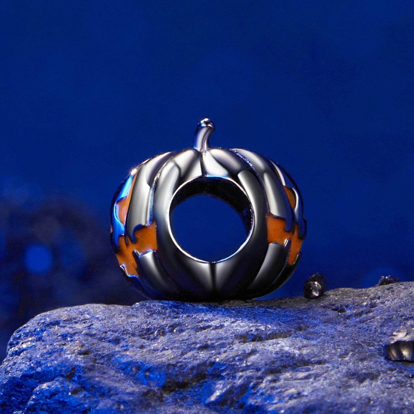 Pumpkin Lantern Charm