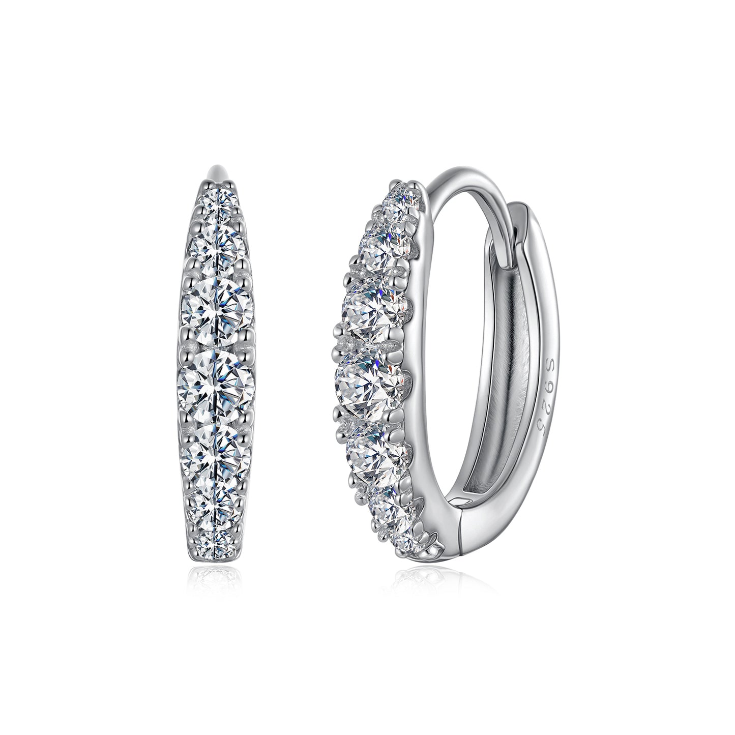 Moissanite Ear Climbers