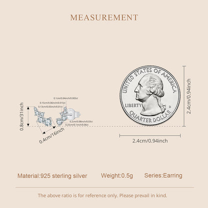 Bubble Moissanite Studs