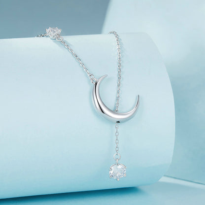 Moonlight Y-Chain Necklace