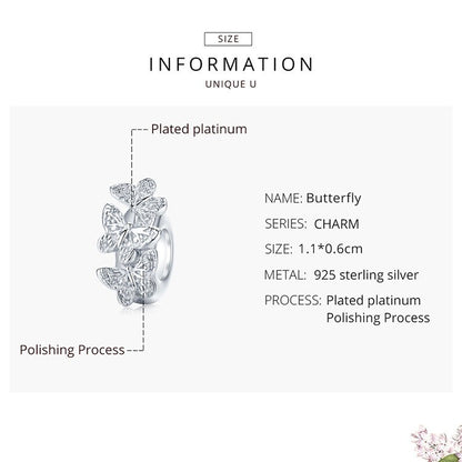 Butterfly Spacer Charm