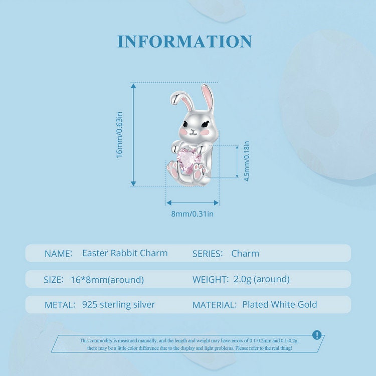 Easter Rabbit Charm