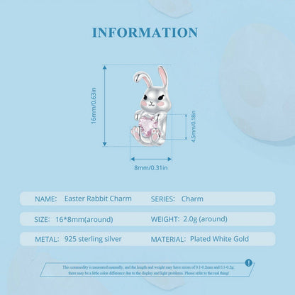 Easter Rabbit Charm