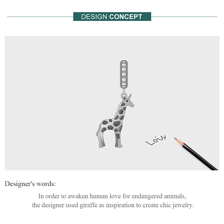 Giraffe Charm