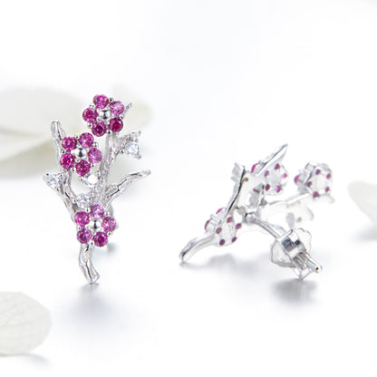 Plum Blossom Earrings