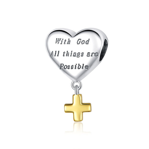Cross Thanksgiving Charm