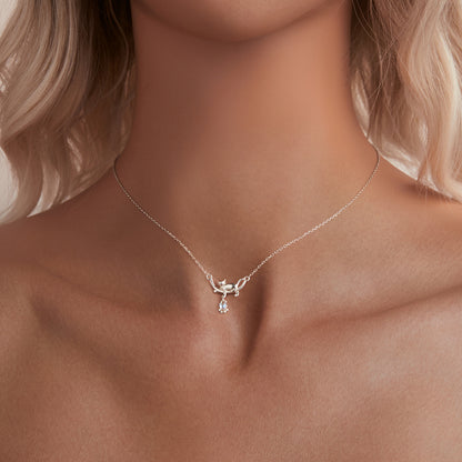 Feline Silhouette Necklace
