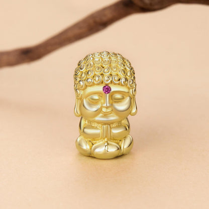 Golden Buddha Charm