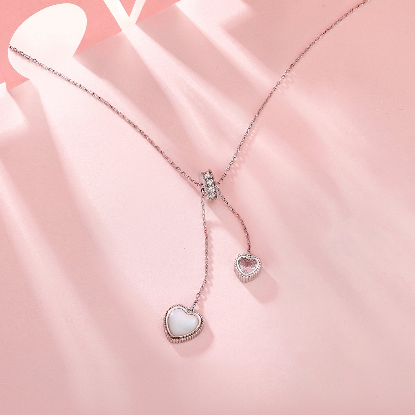 Pearl Accent Y-Drop Necklace