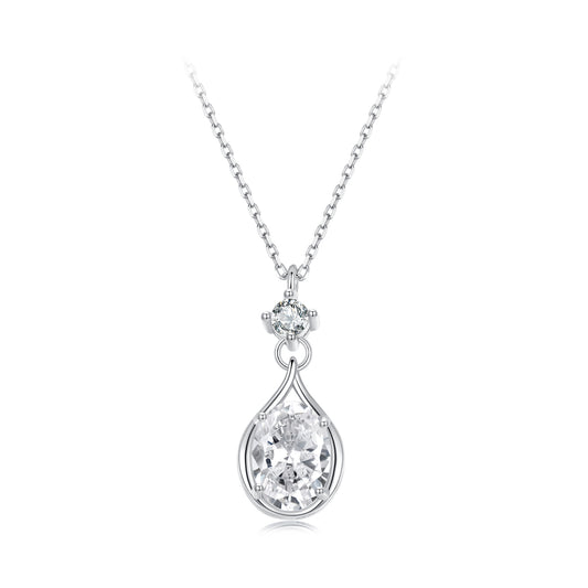 Waterdrop Silhouette Necklace