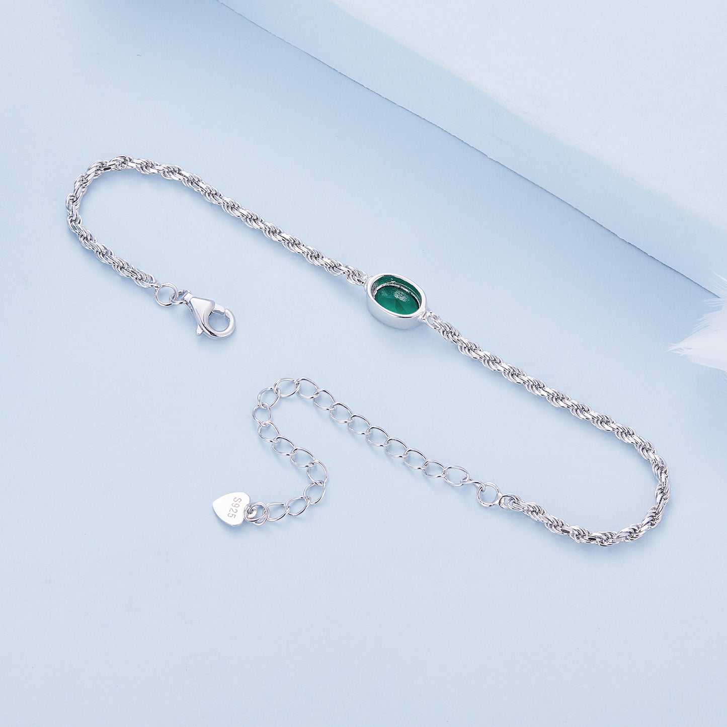 Luxury Green Zircon Choker Bracelet