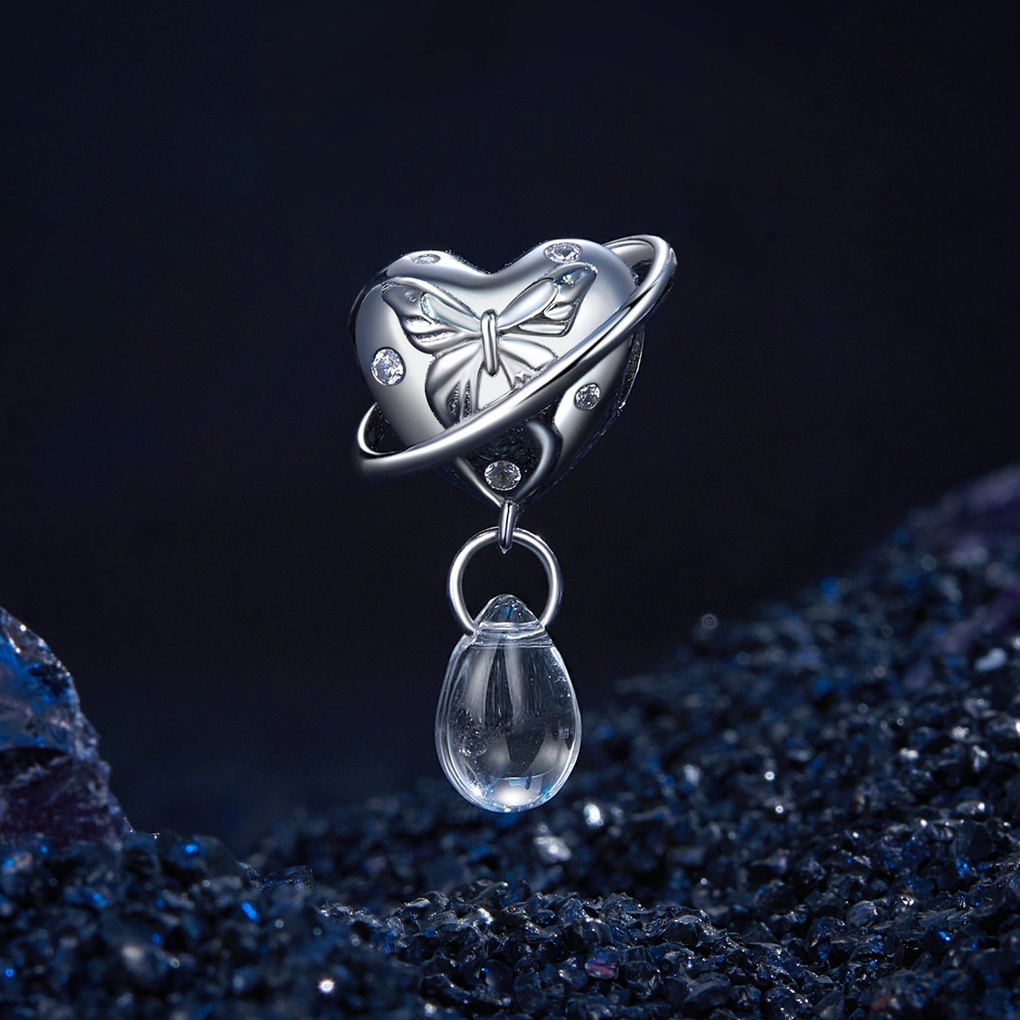 Butterfly Planet Charm