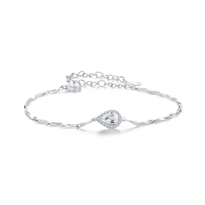 Sparkling Teardrop Bracelet