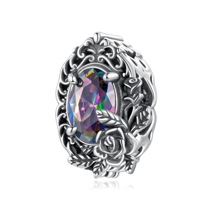 Midnight Rose Beads Charm