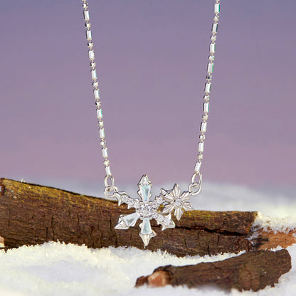 Frosted Crystal Necklace