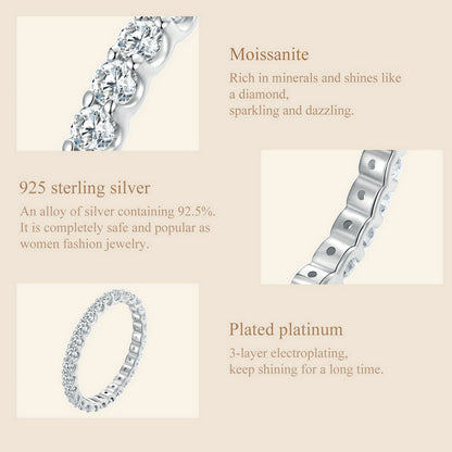 Moissanite Ring