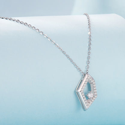 Geometric Sparkle Necklace